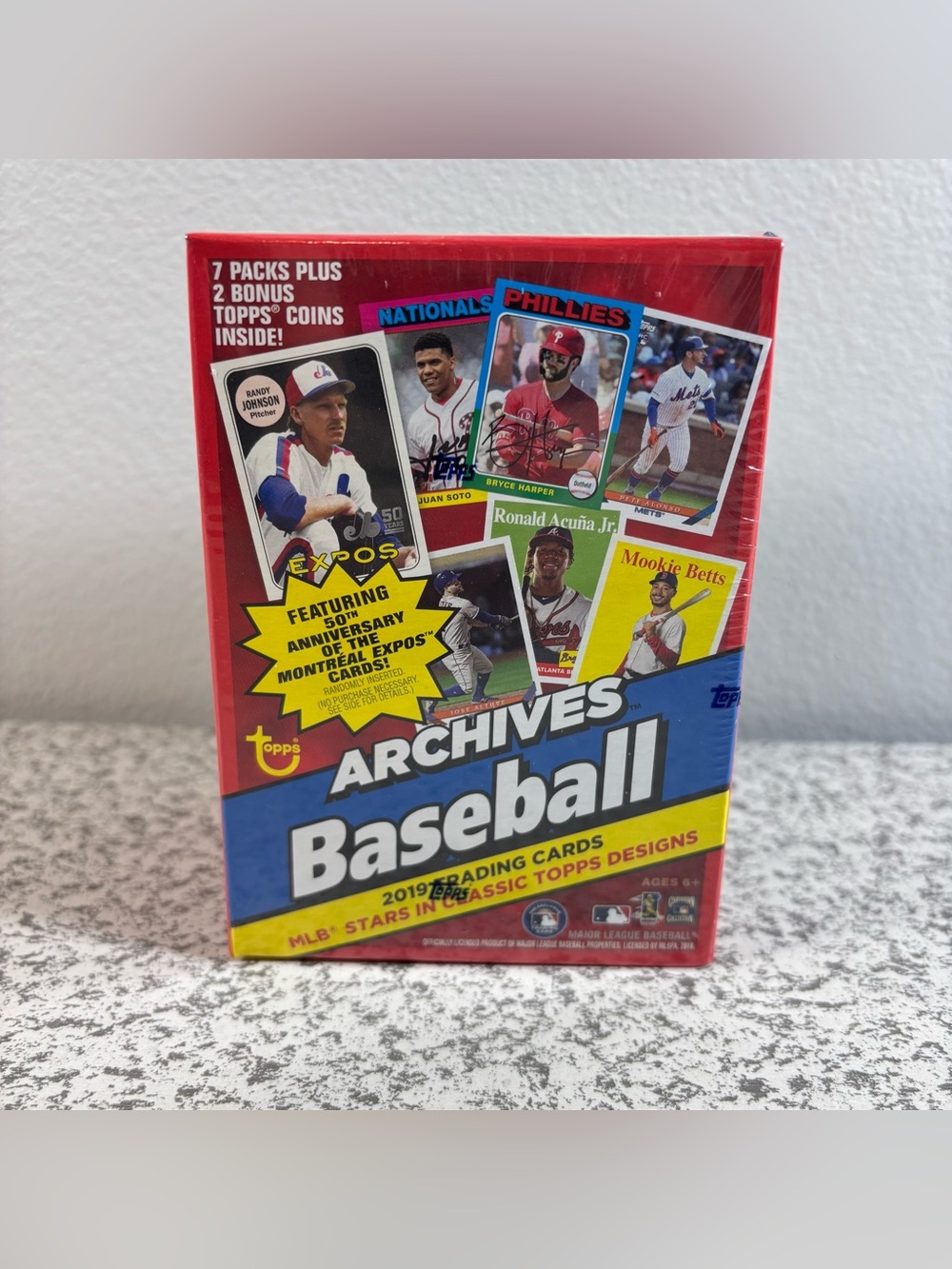 2019 Topps Archives MLB Baseball Blaster Box - Brand New Factory Sealed